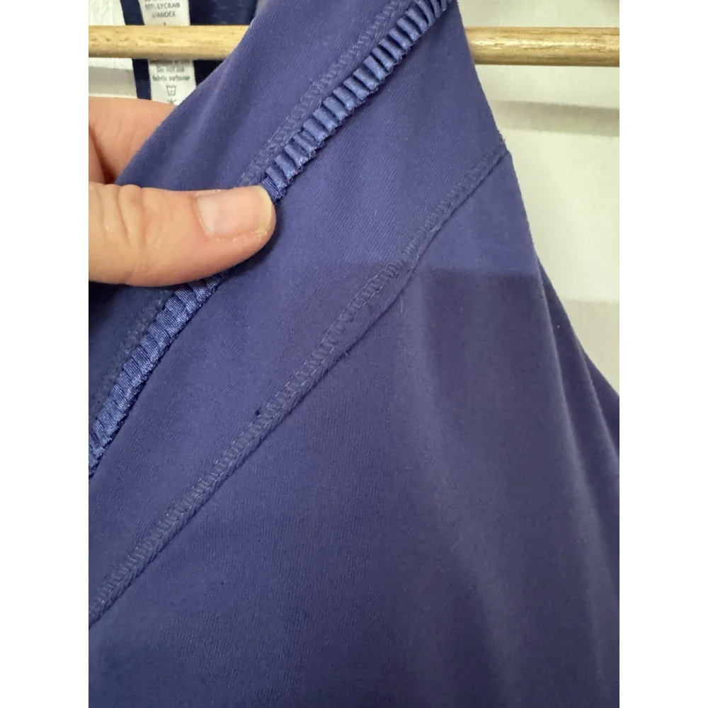 Lululemon Deep Breath Tank Top Purple Racerback Size 12 - Picture 3 of 7